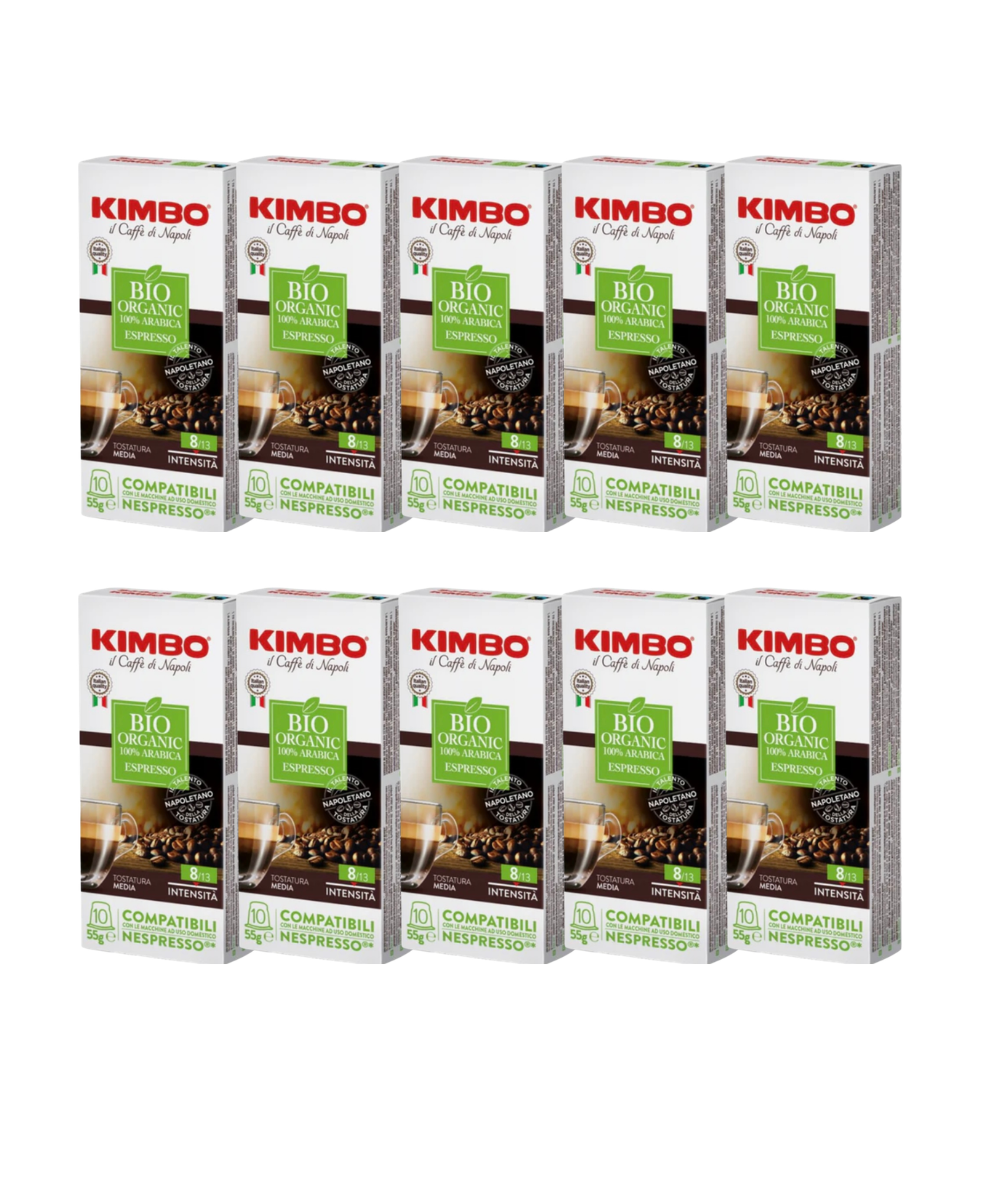 PACK 100 CAPSULAS KIMBO BIO ORGANIC