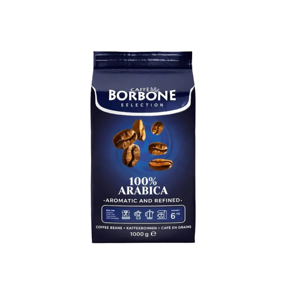 Pack Café Borbone 100% Arabica Grano 6Kg