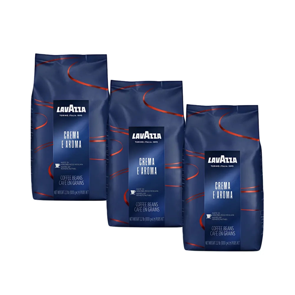 Pack 3Kg Café Lavazza Crema E Aroma Grano