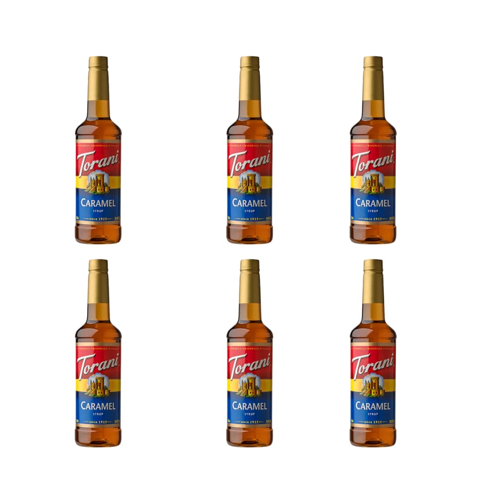 Pack Ahorro x6 Syrup Torani – Caramelo-750ml c/u