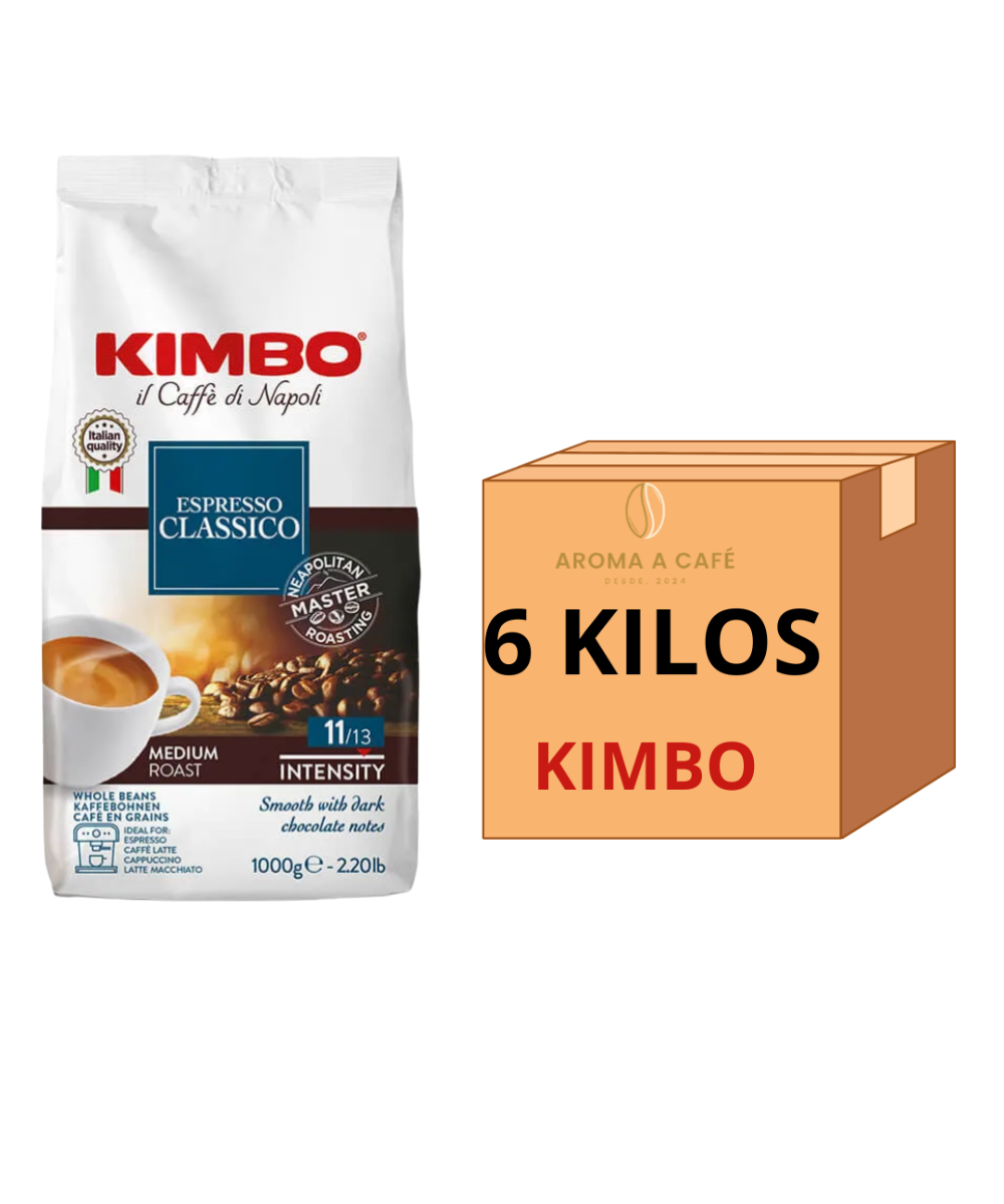PACK AHORRO 6KG DE KIMBO CLASSICO - Mas café, mejor precio!!!