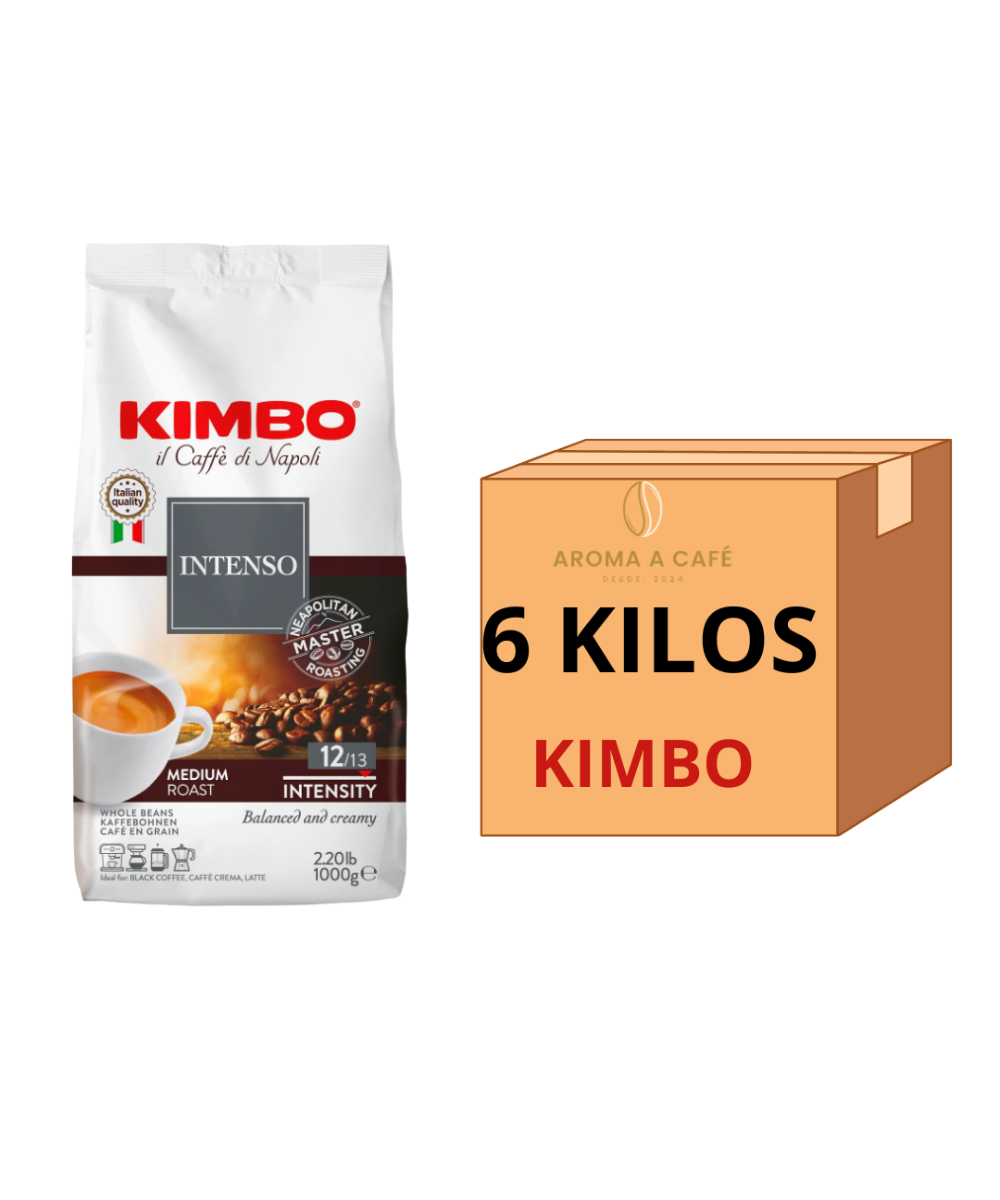 PACK AHORRO 6KG DE KIMBO INTENSO - Mas café, mejor precio!!!