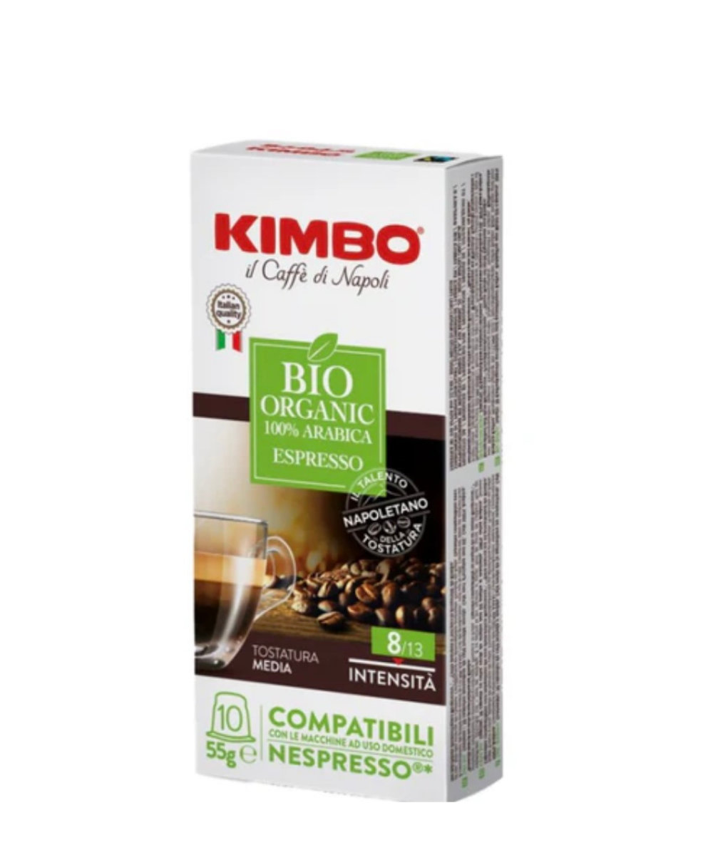 100 CAPSULAS KIMBO EXPRESSO MIX (5X20) COMPATIBLES CON NESPRESSO