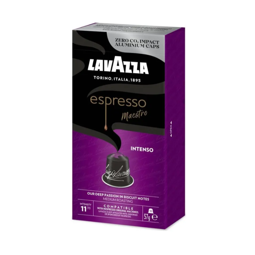 Café Espresso Maestro Intenso Lavazza 10 Cápsulas