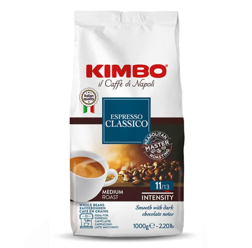 PACK 2KG DE 1 KIMBO INTENSO + 1 KIMBO CLASSICO (GRANO)