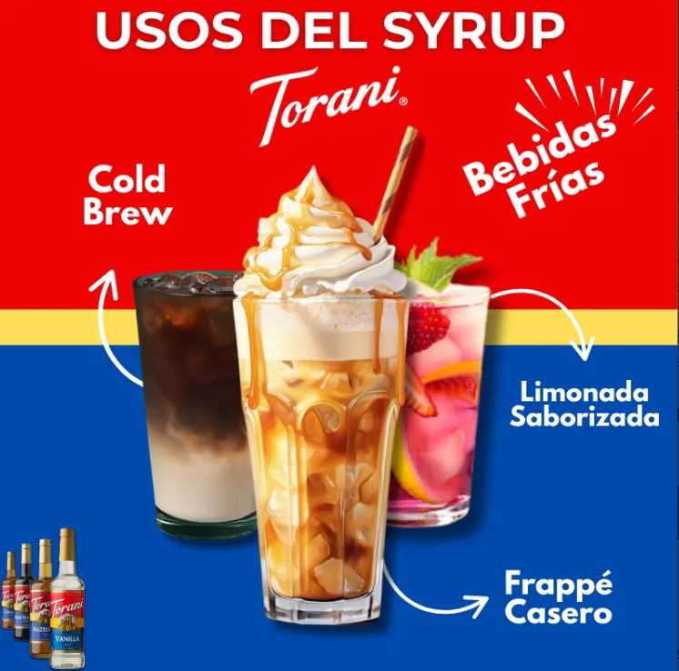 SYRUP TORANI VAINILLA 750ML