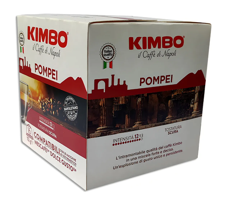 16 Capsulas Kimbo Compatibles Con Dolce Gusto Pompe