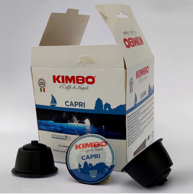 16 Capsulas Kimbo Compatibles Con Dolce Gusto Capri