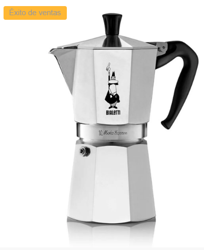 CAFETERA ITALIANA MOKA EXPRESS 9 TAZAS 420 ml BIALETTI