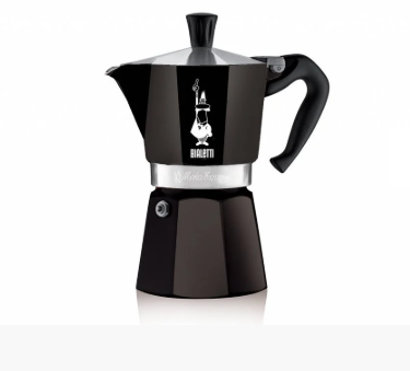 CAFETERA MOKA EXPRESS 6 TAZAS 270ml NEGRA BIALETTI