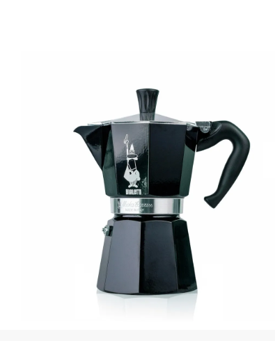 CAFETERA ITALINA MOKA EXPRESS 3 TAZAS 130ml NEGRA BIALETTI