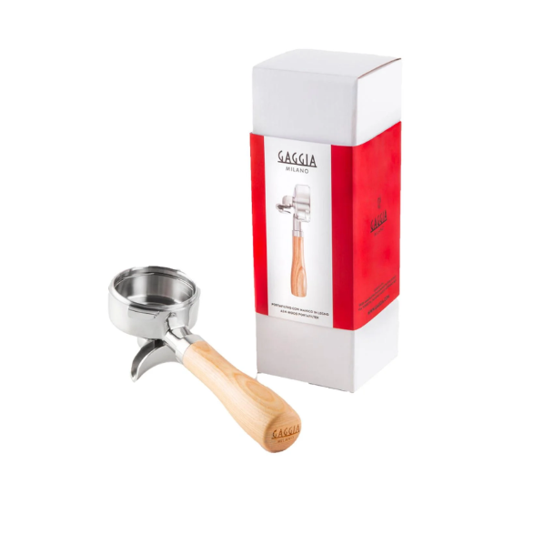 PORTAFILTRO GAGGIA 58mm CON MANGO DE MADERA
