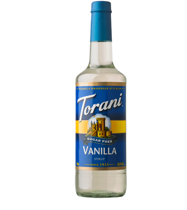 Syrup Torani Vainilla Sin Azúcar 750 Ml