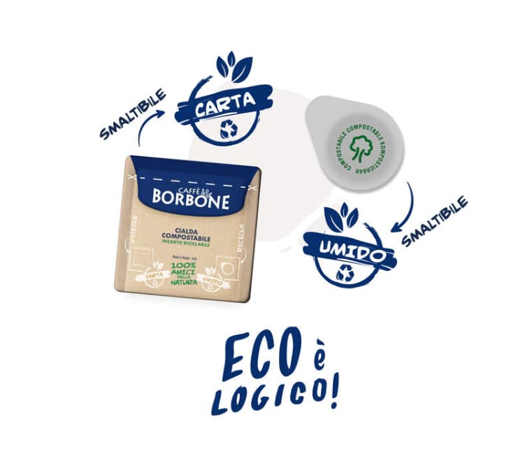 Caffé Cialde Borbone Miscela Blu 50unidades
