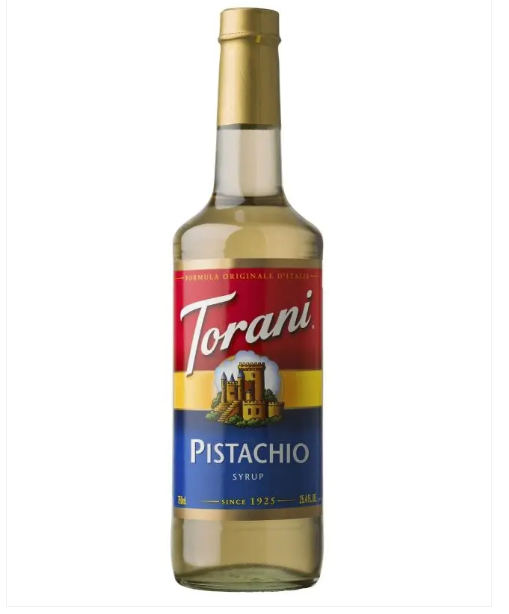 SYRUP TORANI PISTACHIO 750ML
