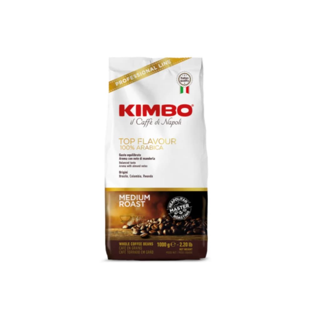 Kimbo Top Flavour 100% Arabica 1kg Grano Entero