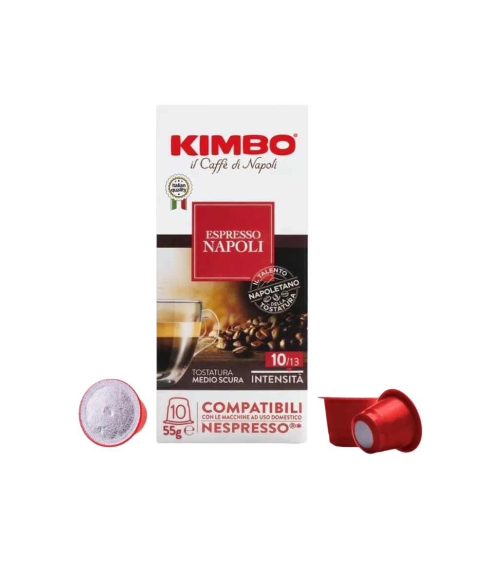 100 CAPSULAS KIMBO EXPRESSO MIX (5X20) COMPATIBLES CON NESPRESSO