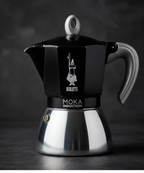 MOKA INDUCTION NEGRA  BIALETTI 150ml 4 Tazas