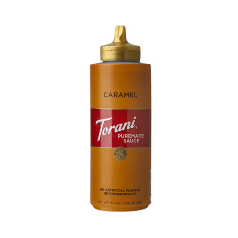 Caramel Sauce Squezze Torani Bottle 16.5 OZ