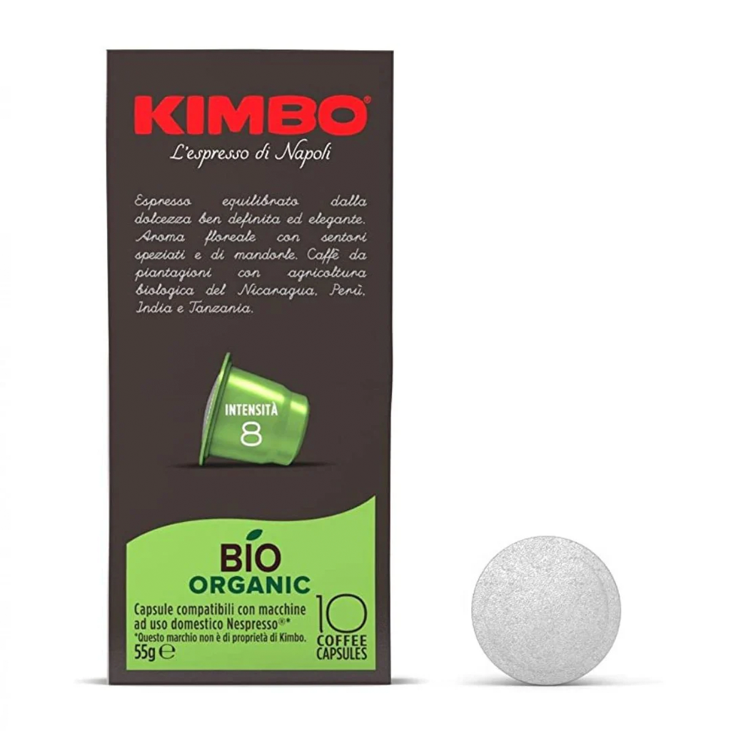 Capsulas Kimbo Bio Organic