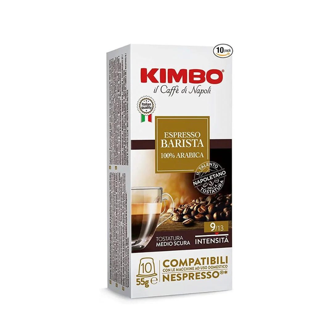 Capsulas Kimbo barista 100%arabica
