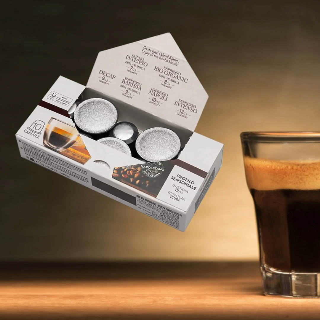 Capsulas Kimbo Intenso