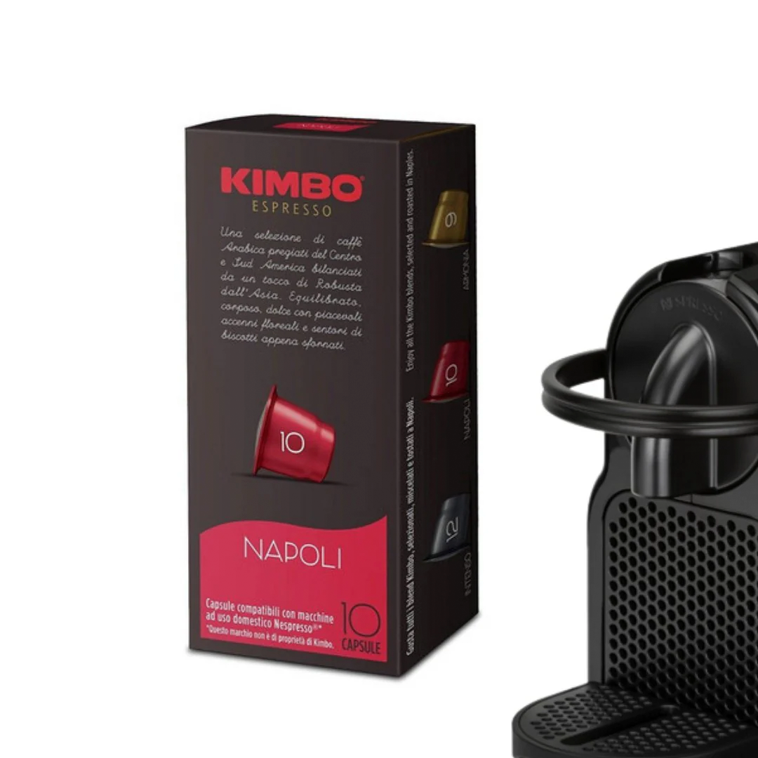 CAPSULAS KIMBO NAPOLI PARA NESPRESSO