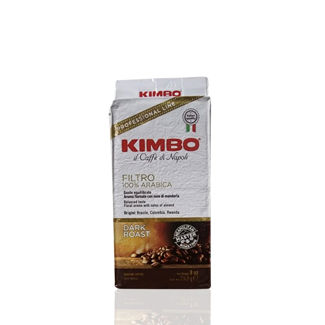 KIMBO FILTRO ARABICA MOLIDO DE 226.8g