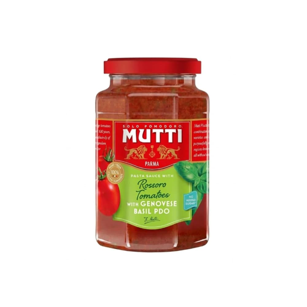 Sugo Pronto Mutti - Basilico Genovese 400 Gr.
