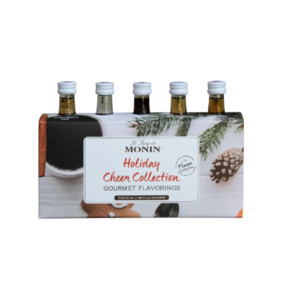 Monin Café Colección 5 Sabores 50ml C/u Cheer Holiday