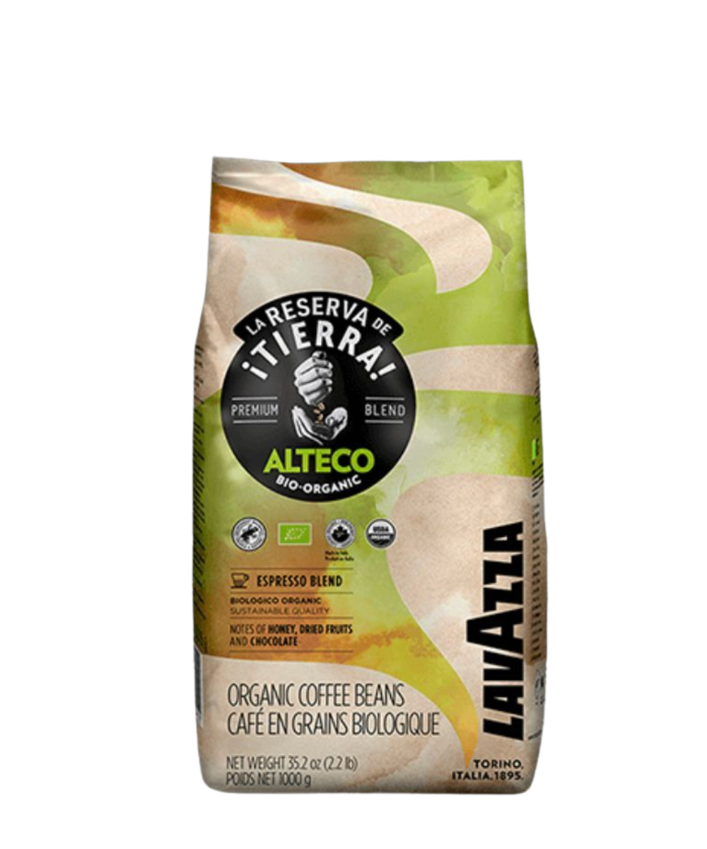 LAVAZZA ORGANICO TIERRA HUMECO 1KG (GRANO)