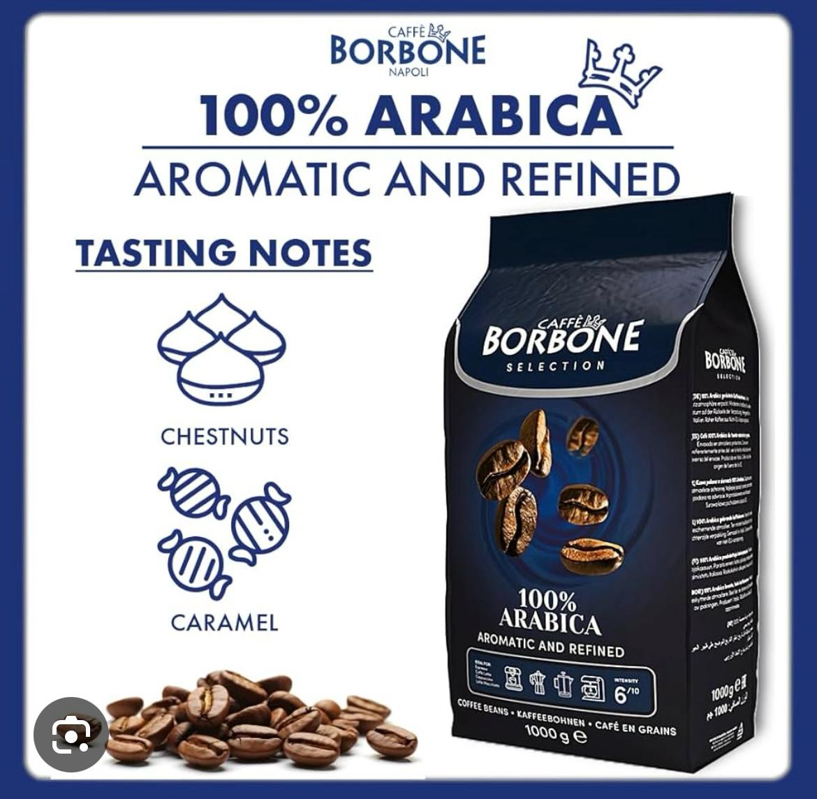 PACK 6 KILOS BORBONE 100% ARABICA (GRANO)