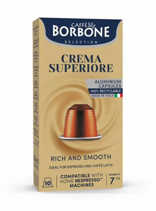 100 CAPSULAS BORBONE CREMA SUPERIORE (NESPRESSO)