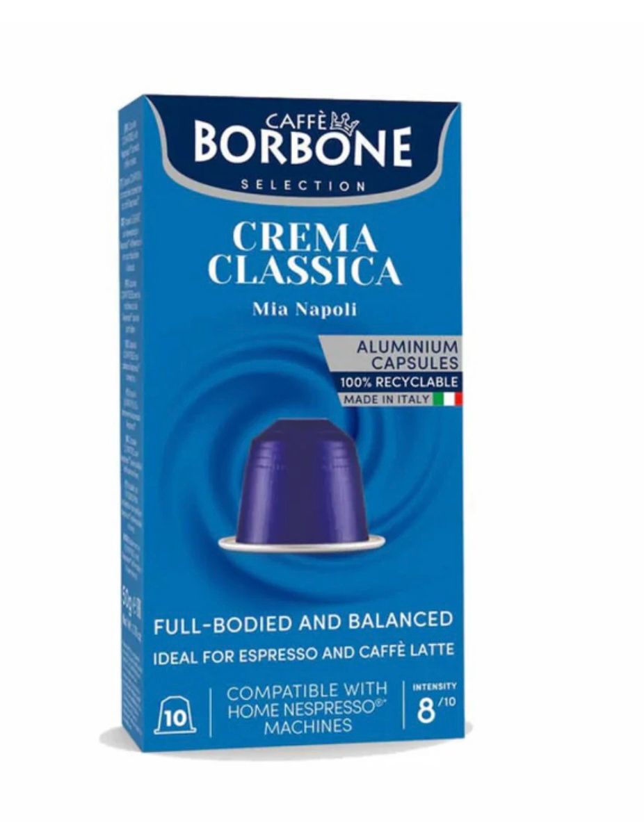 PACK 100 CAPSULAS BORBONE CREMA CLASSICA (NESPRESSO)