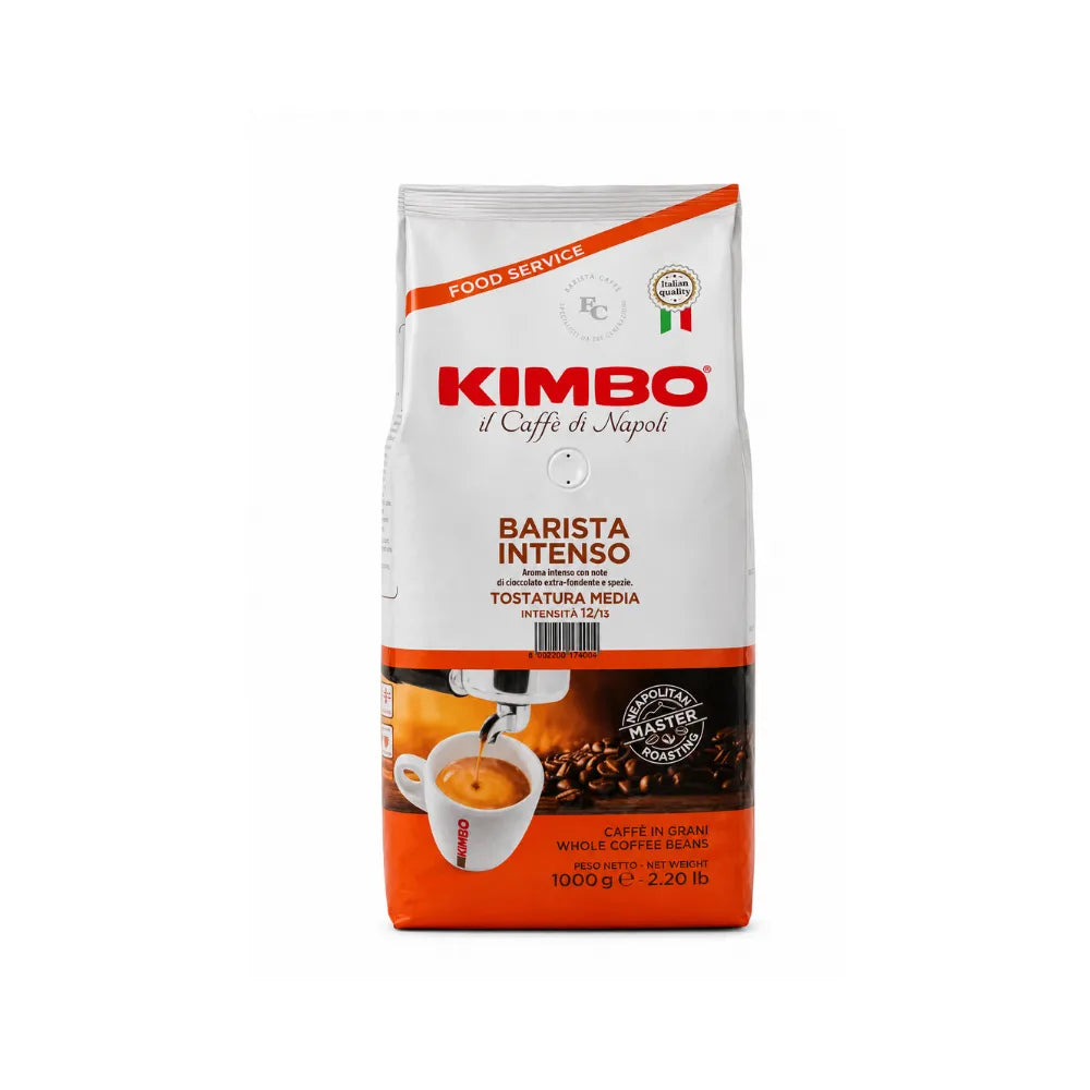Pack 3 Kg Café Kimbo Barista Intenso Grano