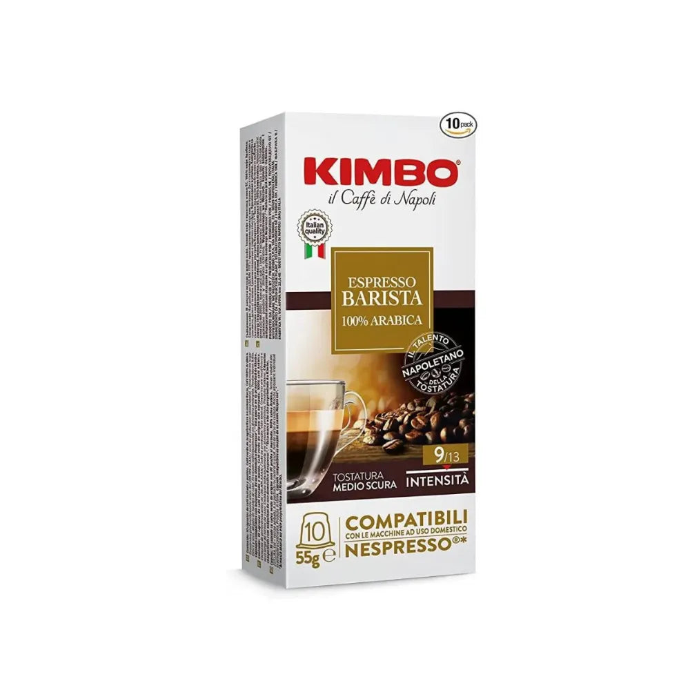 Pack 100Uds Cápsulas Kimbo Armonia Barista Compatible Con Nespresso