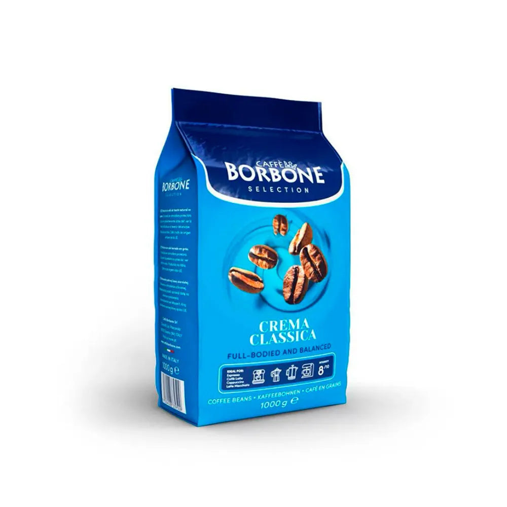 Pack 3 Kg Café Borbone Crema Clássica Grano + Taza De Regalo