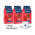 Pack 3 Kg Café Borbone Intenso Grano + Taza De Regalo