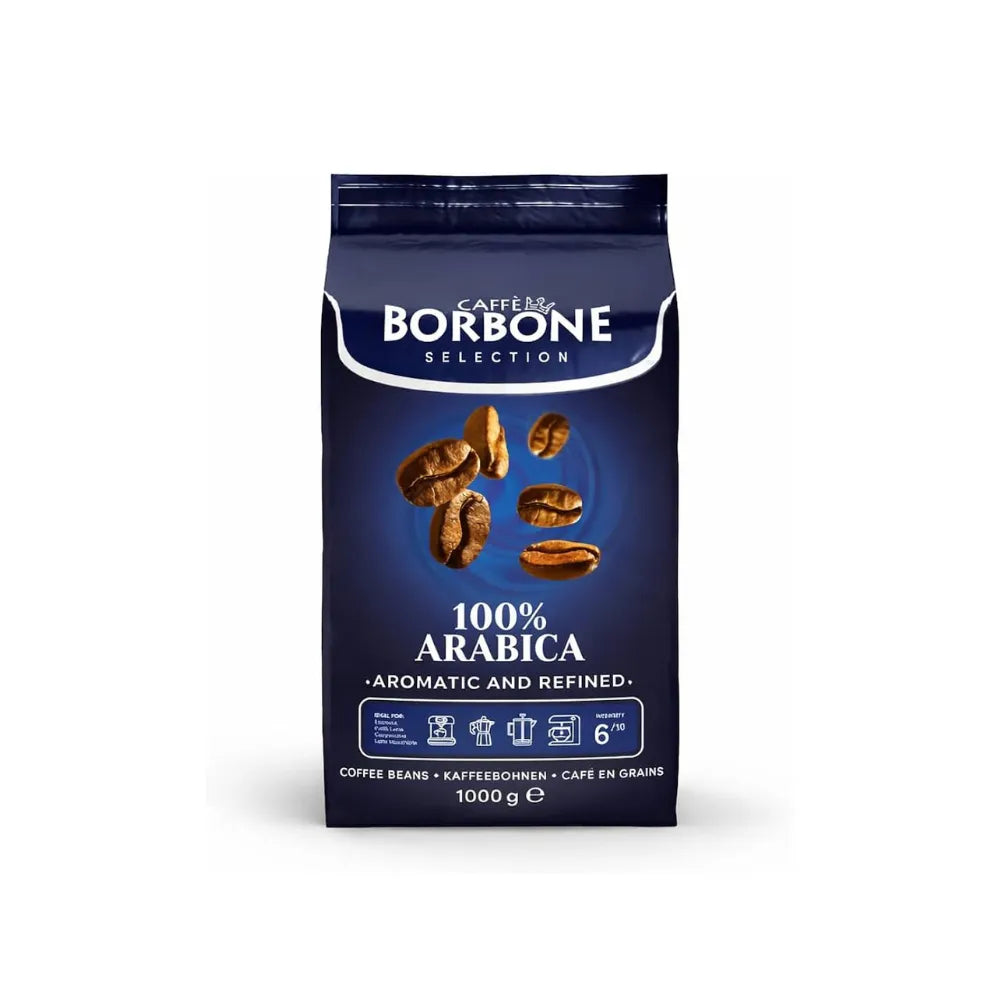 Pack 3 Kg Café Borbone 100% Arábica Grano + Taza De Regalo