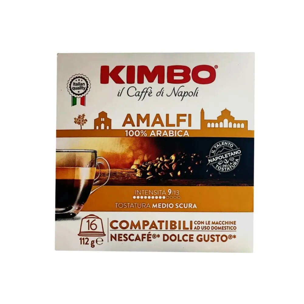 16 Capsulas Kimbo Compatibles Con Dolce Gustoamalfi