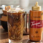 CARAMEL SAUCE SQUEZZE TORANI BOTTLE 16.5 OZ