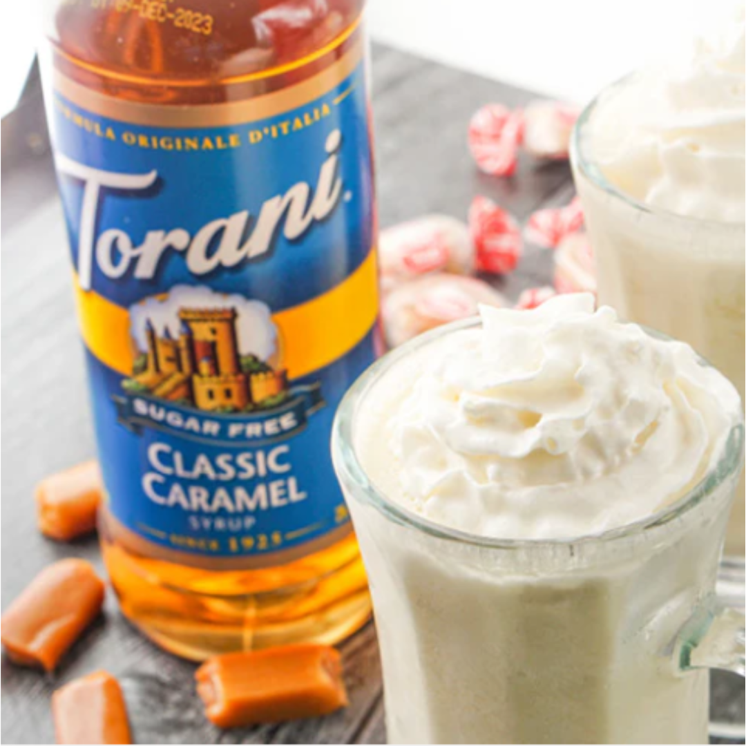 SYRUP TORANI CARAMEL SUGAR FREE 750ML