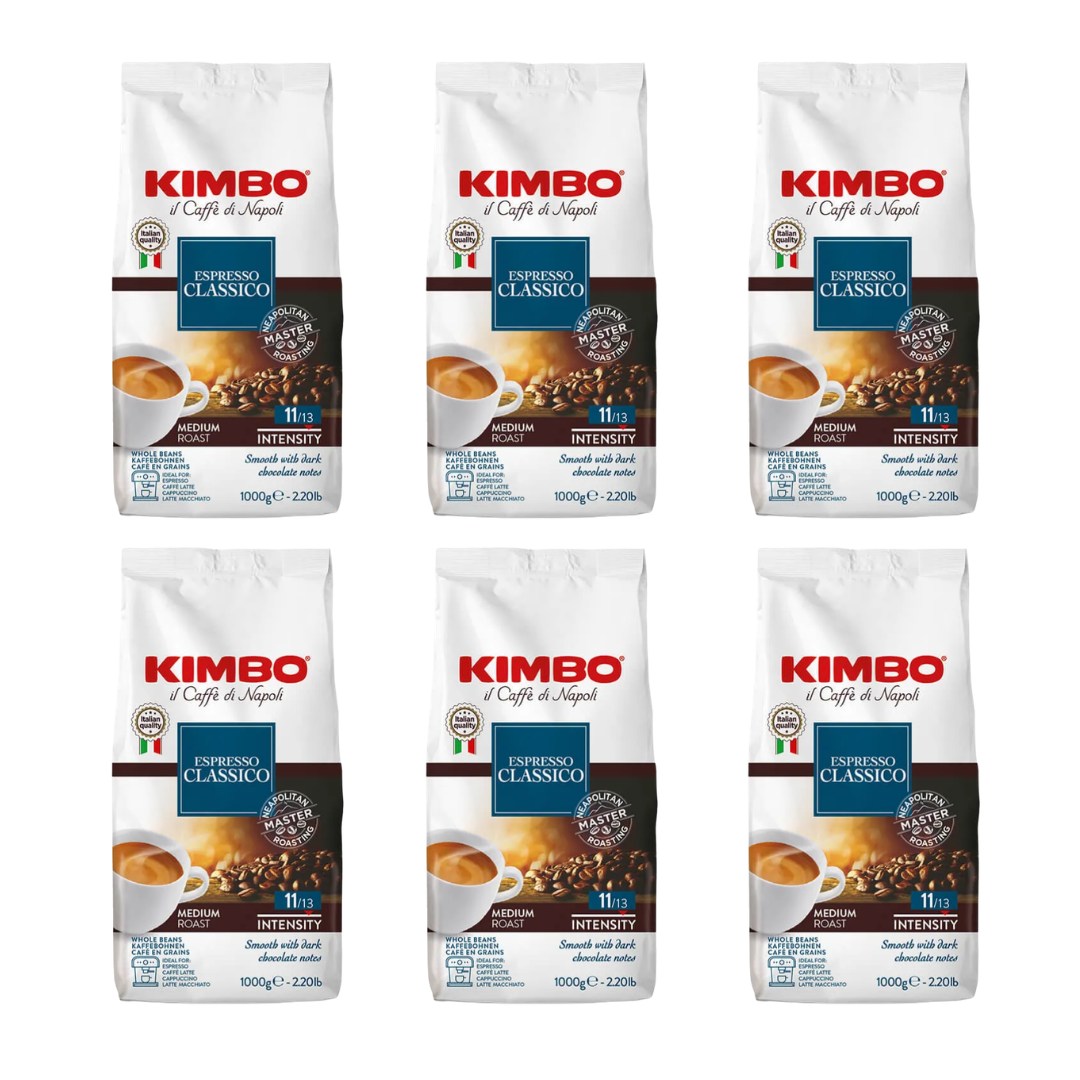 PACK AHORRO 6KG DE KIMBO CLASSICO - Mas café, mejor precio!!!