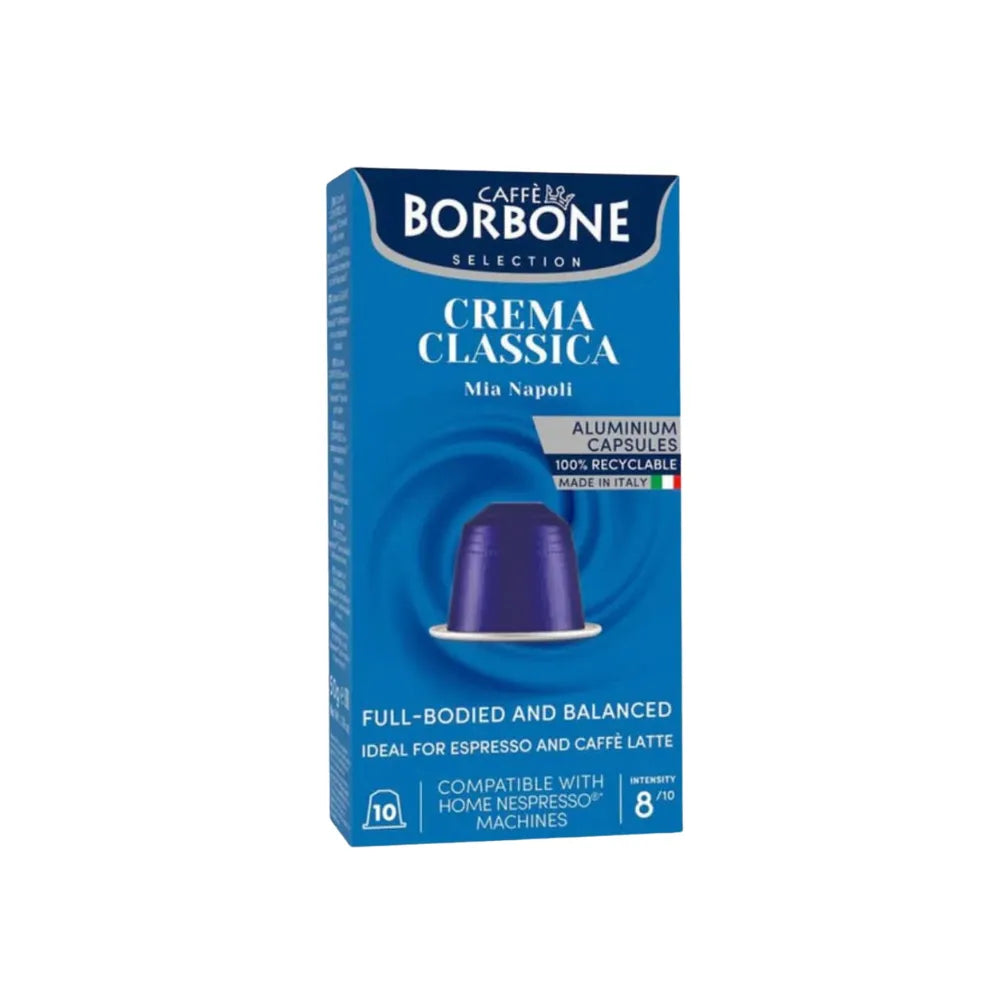 100 CAPSULAS VARIEDAD BORBONE COMPATIBLES CON NESPRESSO