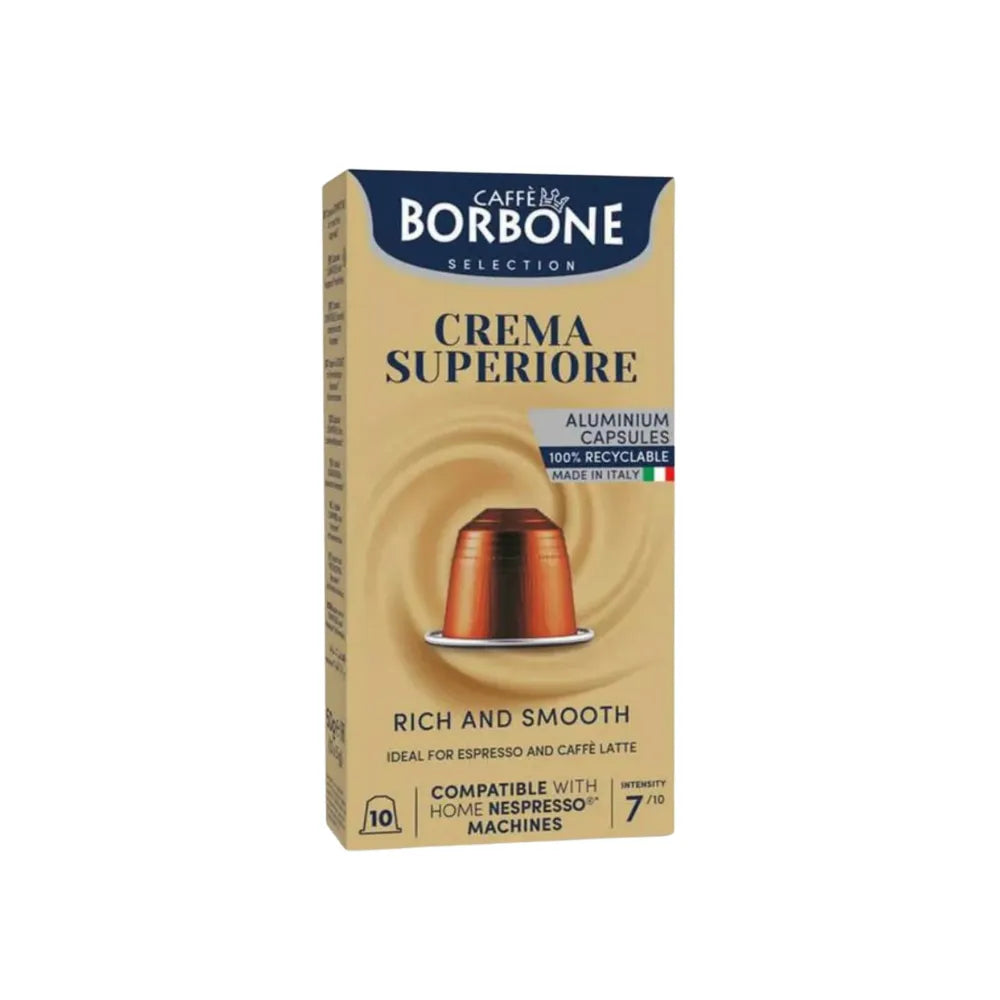 100 CAPSULAS VARIEDAD BORBONE COMPATIBLES CON NESPRESSO