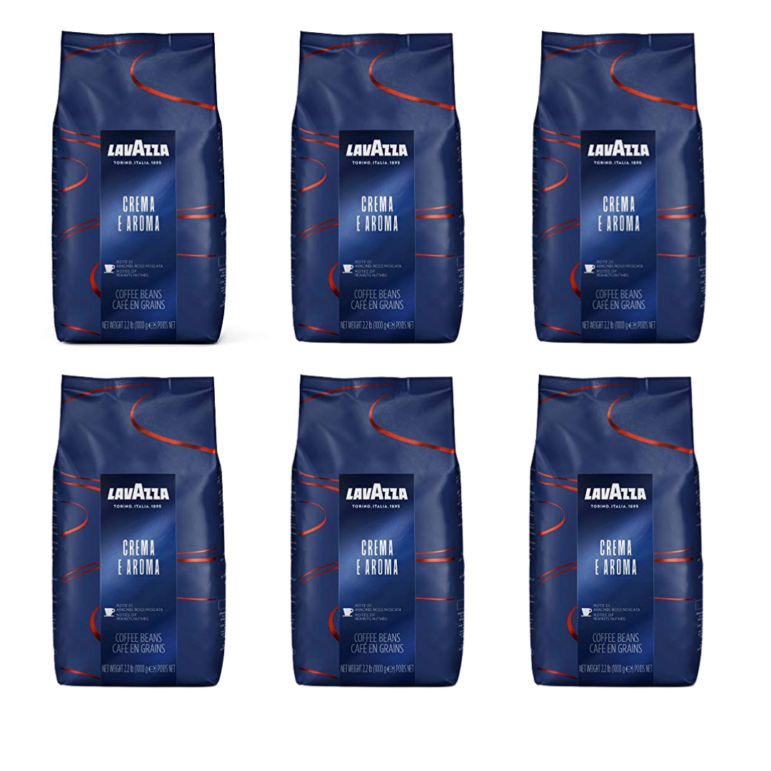 6 KILOS DE LAVAZZA CREMA E AROMA