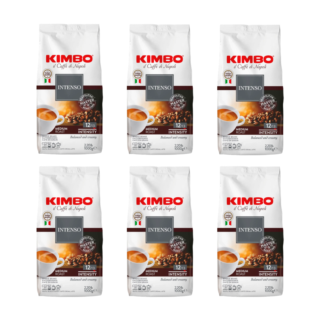 PACK AHORRO 6KG DE KIMBO INTENSO - Mas café, mejor precio!!!
