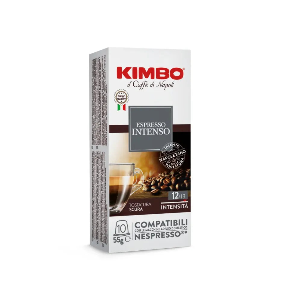 Pack 100Uds Cápsulas Kimbo Intenso Compatible Con Nespresso