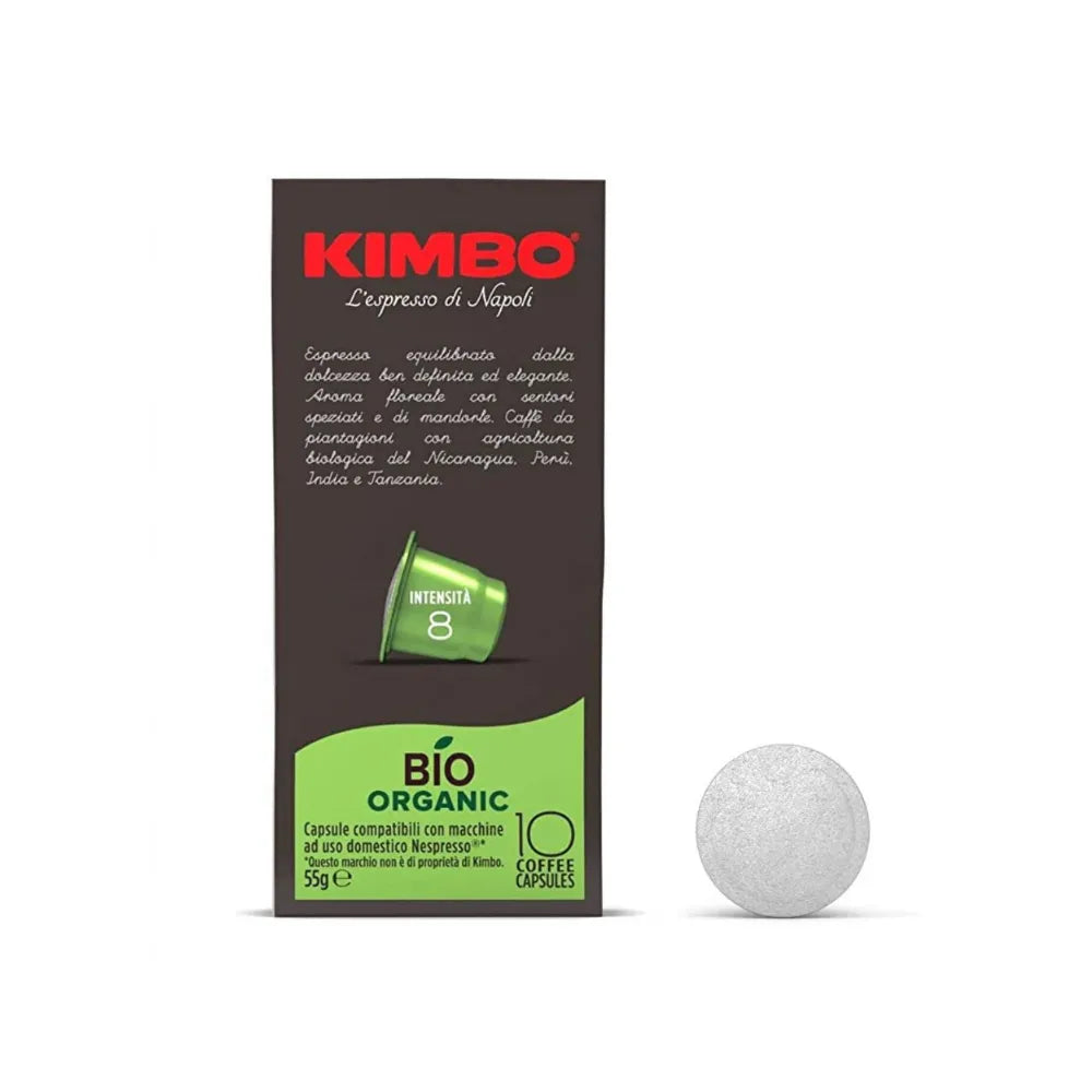 Capsulas Kimbo Bio Organic
