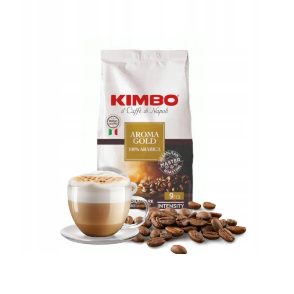 Café Kimbo Aroma Gold 100% Arabica Grano 1Kg